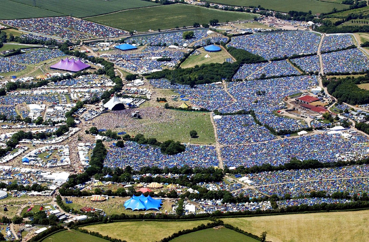 Take your van to a music festival instead of a tent