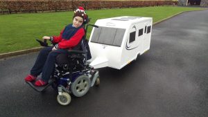 Dylan's Christmas dream came true with some help from Lunar Caravans