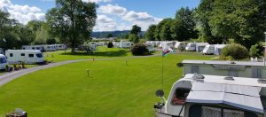 Erwlon Caravan and Camping Park's spotless facilities and warm welcome for guests helped to clinch the award