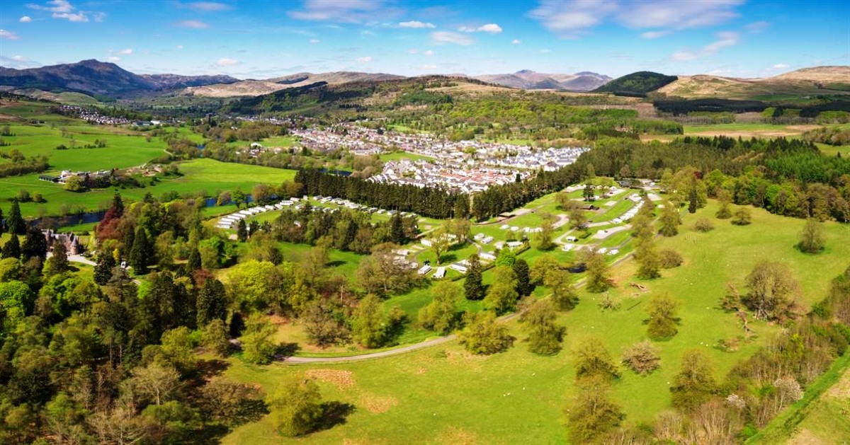 A park for countryside connoisseurs amid some of Scotland's finest scenery and the Trossachs National Park