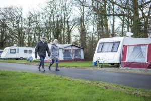 Winter camping at Blackmore Camping and Caravanning Club Site