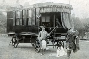 The nations first caravan The Wanderer way back in the 1880s