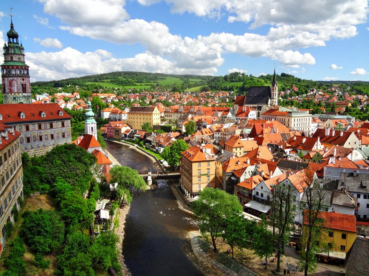 Cesky Krumlov in the Czech Republic