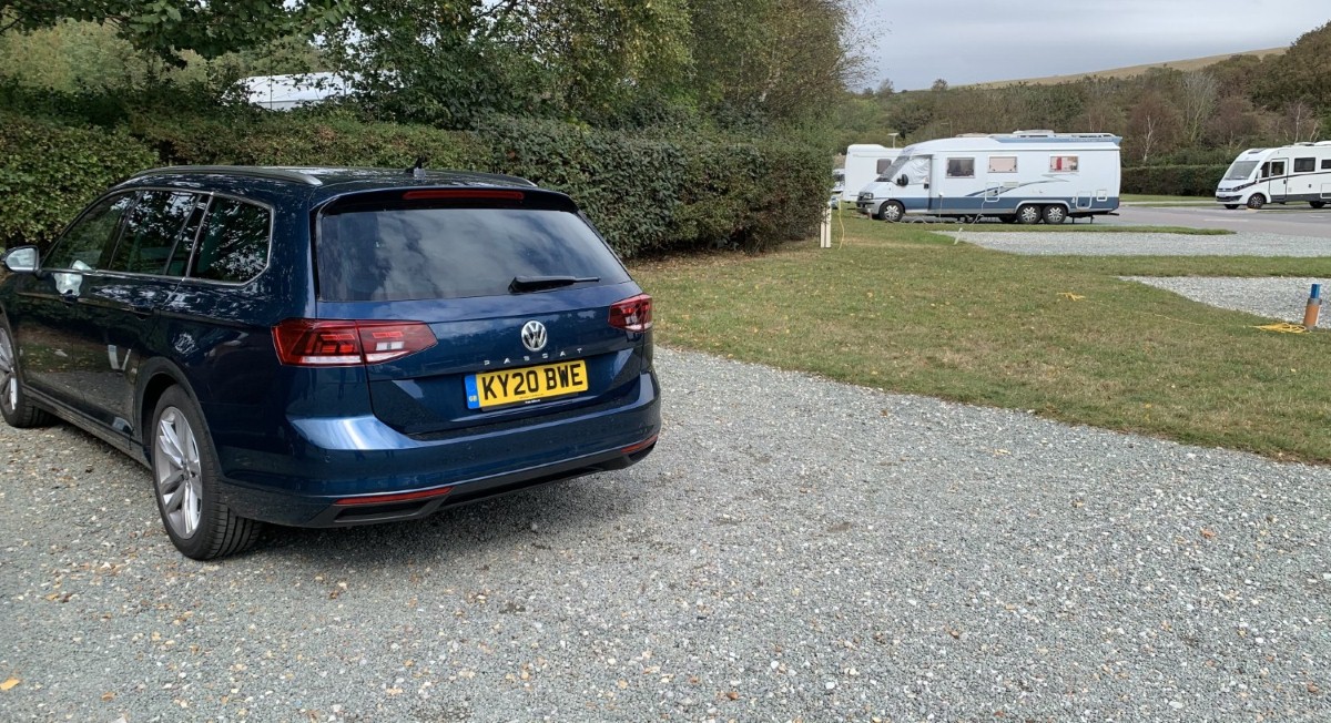 The Passat sitting pretty in Brighton