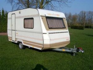 Mend and make do takes on a whole new context when it comes to caravans.