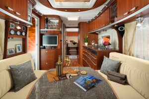 The 2011 Dethleffs caravan reaches new heights of luxury