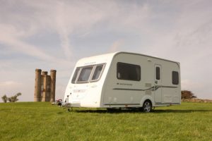 A warm summer has led to a sharp rise in demand for caravans and motorhomes