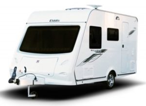 The new lightweight Elddis Xplore 304 is the UK's lightest and smallest 4 berth caravan