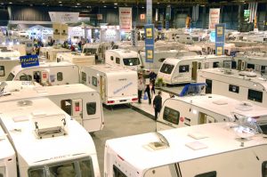 Over 150 stands will be showcasing caravans, motorhomes, and a range of camping products