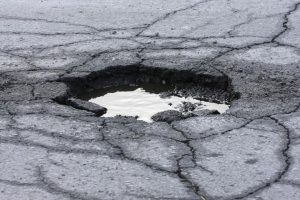 Many local authorities have been forced to cut road maintenance budgets