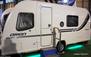 Caravan Times was present at the NEC today for the launch of the Bailey Orion