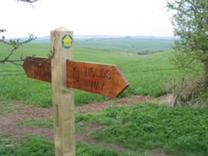 Yorkshire's Wolds Way is a popular route with walkers