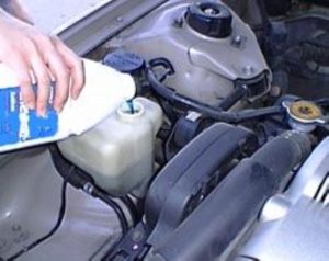 Putting screen wash in a car's engine could have disastrous consequences