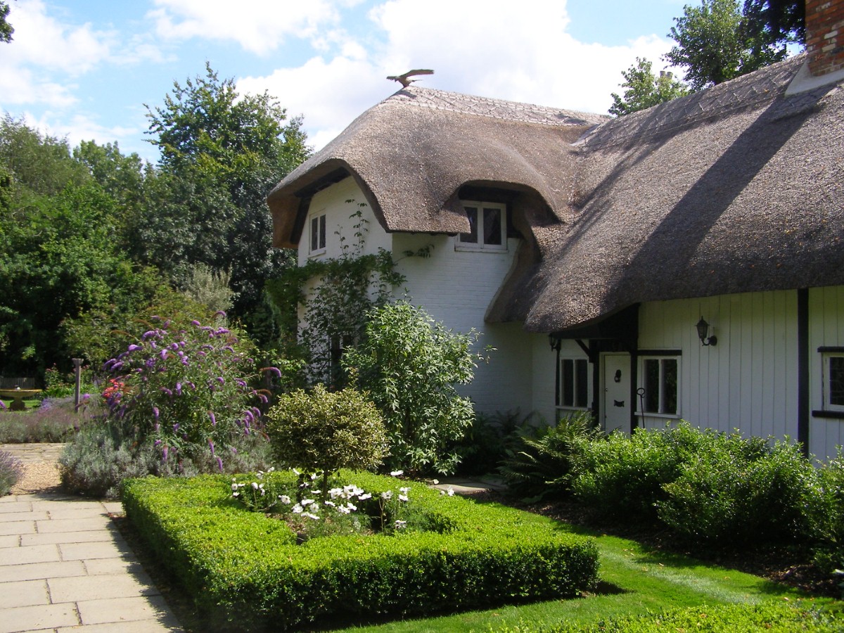 Enid Blyton's former house `Old Thatch` near Bourne End, Buckinghamshire