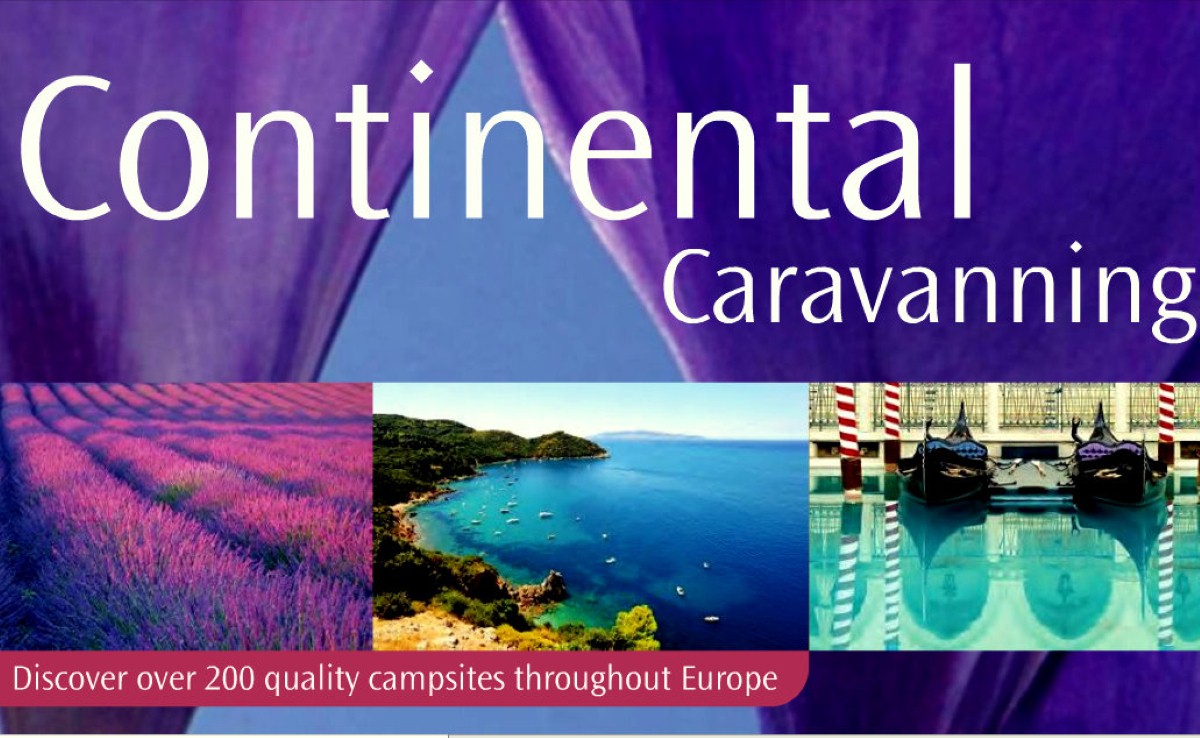 The brochure gives caravanners plenty of hints and tips for European adventures