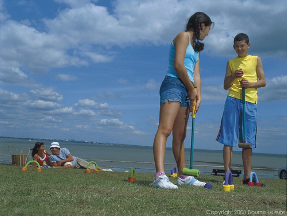 The new beach near Rochester is especially popular with families
