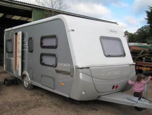 The Hymer Nova 530K is a features big beds and plenty of storage