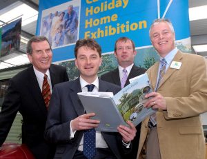 Salop Leisure's management team with Shrewsbury MP Daniel Kawczynski at a previous show