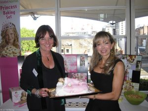 Annabel Karmel (right) will encourage kids to enjoy cooking on CITV