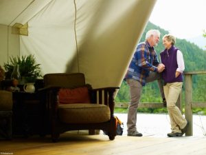 According to the survey 77% of camping and caravanning fans are satisfied with their quality of life