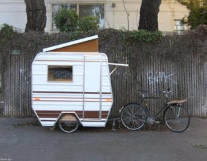 The artwork looks at the idea of a safe haven during a worst-case scenario