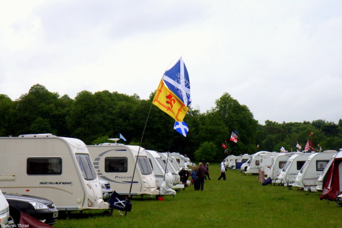 The site has a five-star rating from Visit Scotland