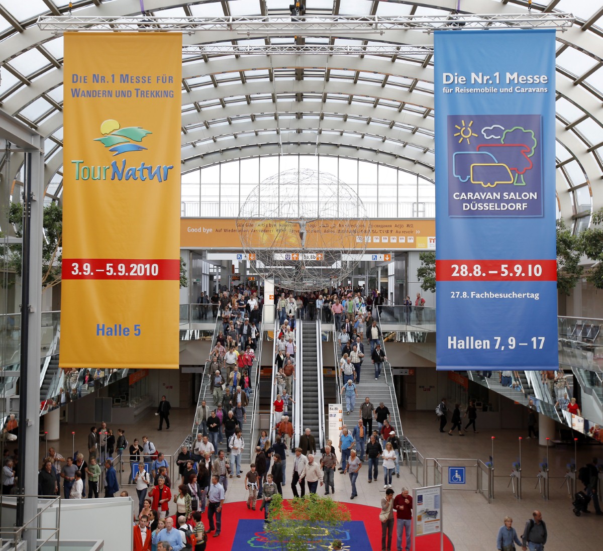 Over 550 exhibitors are due to attend the Dusseldorf Caravan Salon in August