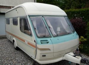 This 1989 Avondale Firefly may look dated, but the kit list would rival many modern caravans