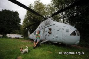 The helicopter in question, which will cost at least £69 a night to rent