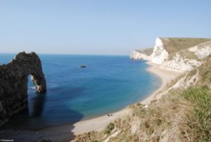 Durdle Door is a popular destination for walkers