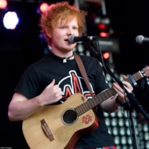 Ed has been on tour with Nashville songstress Taylor Swift