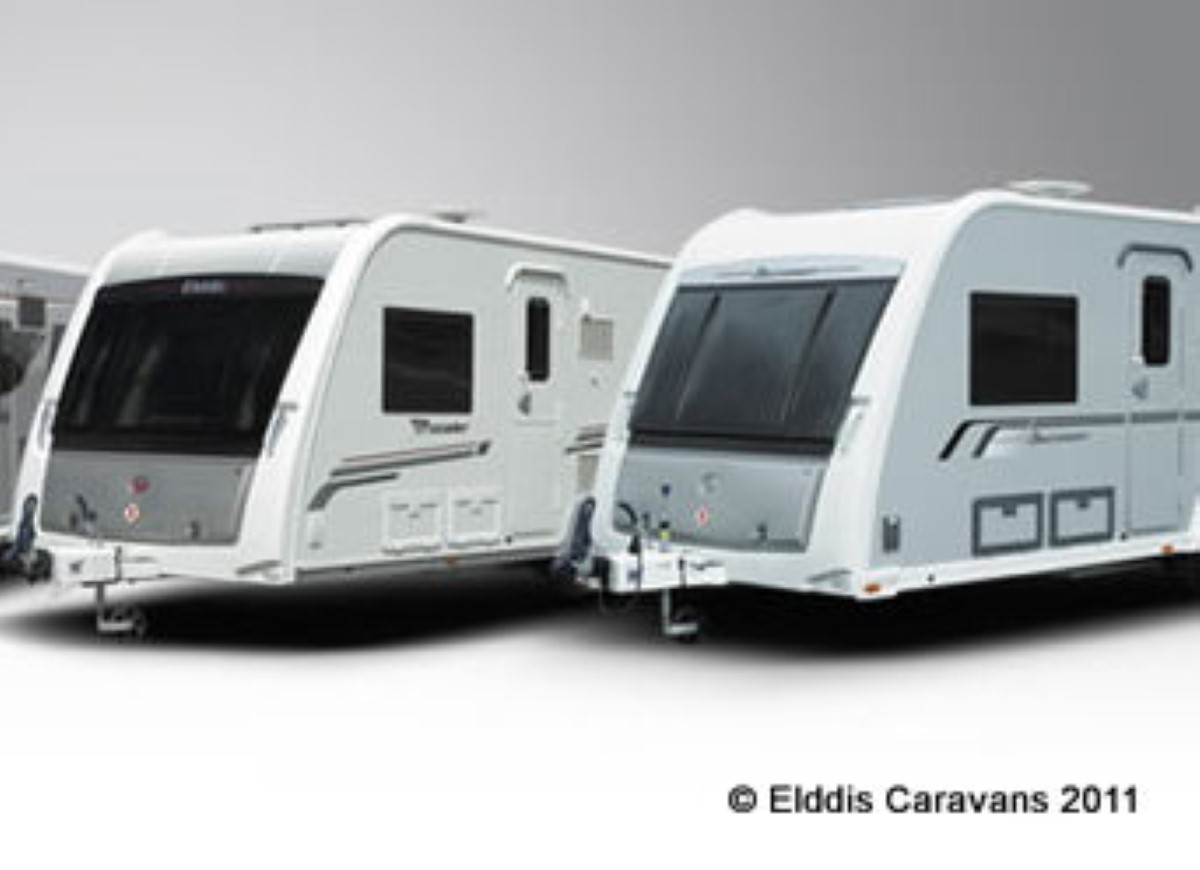 The 2012 Crusader (left) features a whole host of luxury features