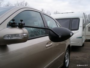 Extra-wide towing mirrors are essential for many larger models