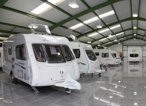 Far fewer caravans were built this summer, according to an industry report