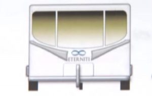 An artists rendering of what the Eterniti caravan will look like