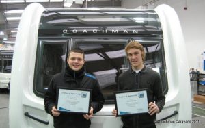 Callum and Ashley impressed during their time as apprentices