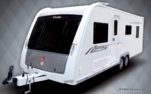 The special edition caravan will be showcased over the Bank Holiday weekend