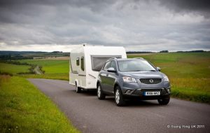 The Korando was launched in 2011 with caravanners in mind