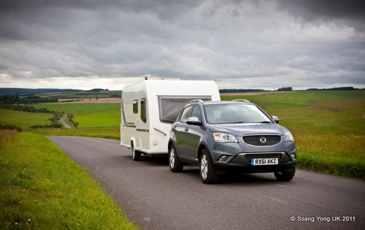 The Korando was launched in 2011 with caravanners in mind