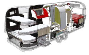 What the new Airstream will look like underneath the surface...