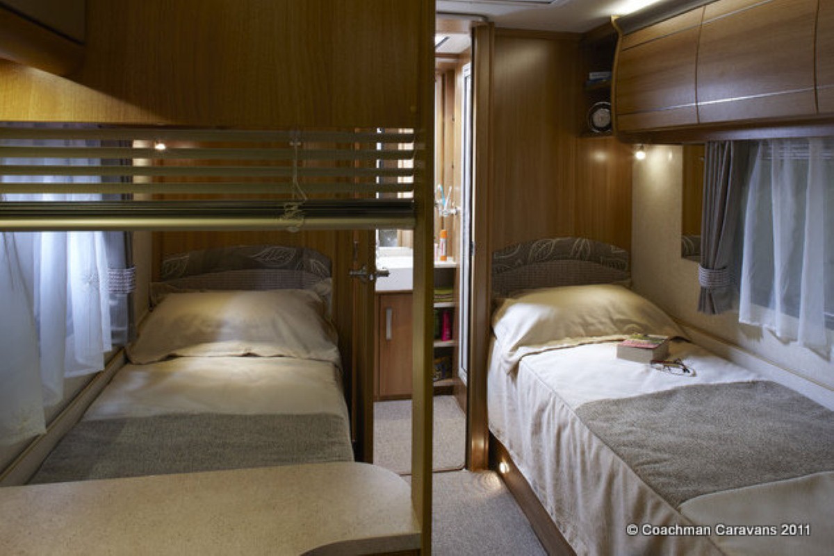 The interior of the Coachman VIP 565/4