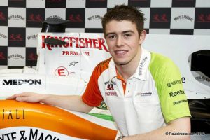 Paul Di Resta drives for the Force India Formula One team