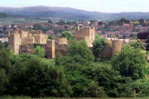 Ludlow's castle is one of its most popular attractions