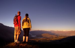 Around 80 per cent of caravanning couples have seen their relationship blossom on holiday