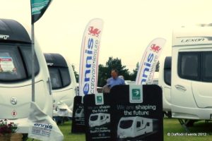 The Welsh caravan show attracts around 6,000 visitors each year