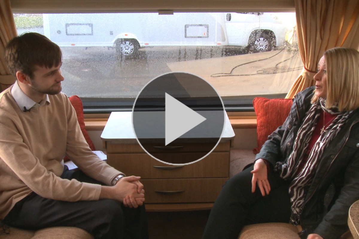 Angela Robson from Elddis (right) tells us about her holidays in an Xplore caravan