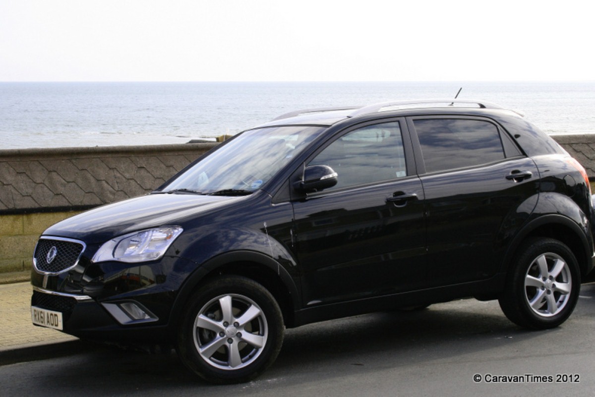 CaravanTimes took the new Ssangyang Korando towcar for a test drive