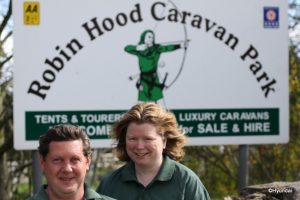 Rebecca and Damian Palmer-Bunting from Robin Hood Camping and Caravan Park are finalists for the awards