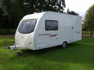 The stolen caravan was a used Avondale model