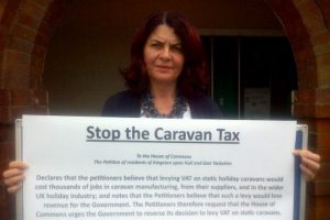 Diana Johnson, Labour MP for Hull North, has put forward an official Commons petition to scrap the caravan tax
